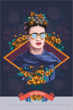 Frida Kahlo Wandkalender 2027