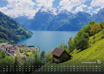 Schweiz - 2027 - Kalender DIN A3
