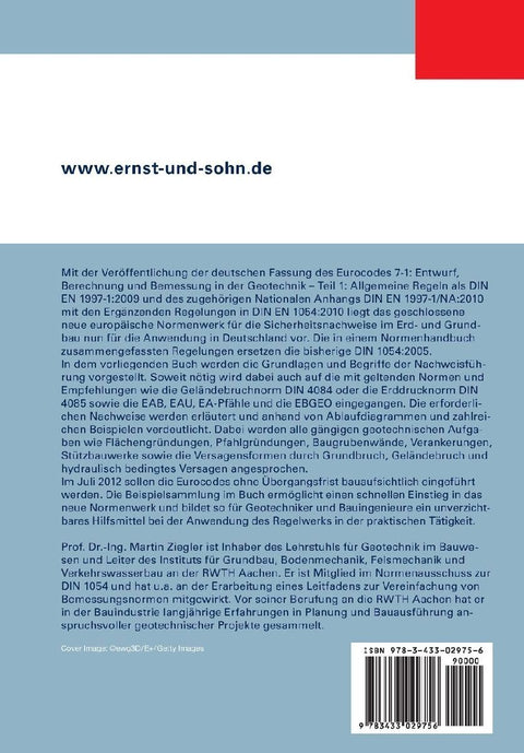 Geotechnische Nachweise nach EC 7 und DIN 1054