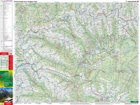 Radstädter Tauern. Katschberg. Lungau 1 : 50 000. WK 202