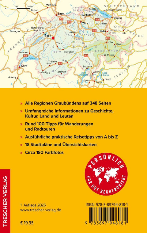 TRESCHER Reiseführer Graubünden