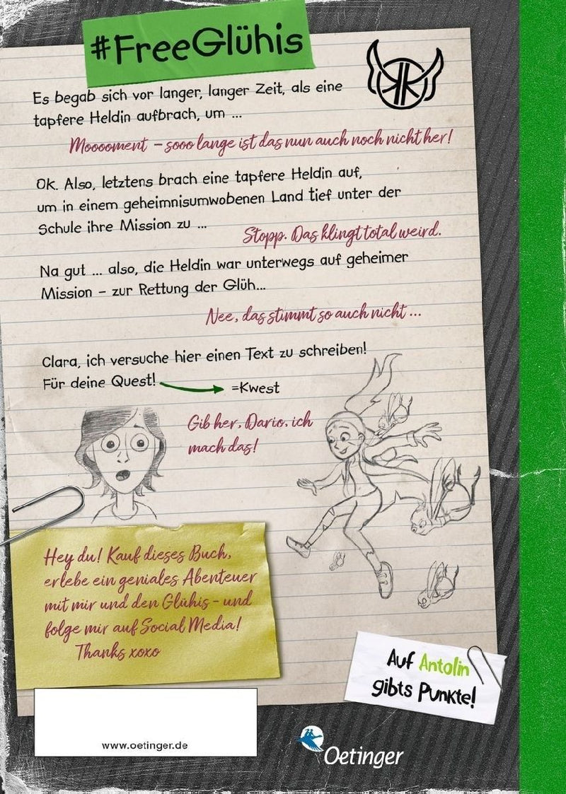 KoboldKroniken. Mission Glühelfe (Rückseite)