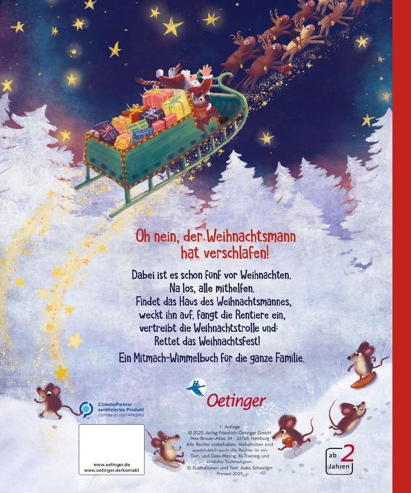 Weck den Weihnachtsmann (Rückseite)