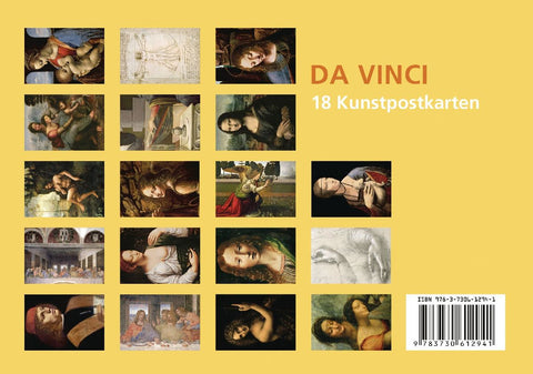 Postkarten-Set Leonardo da Vinci
