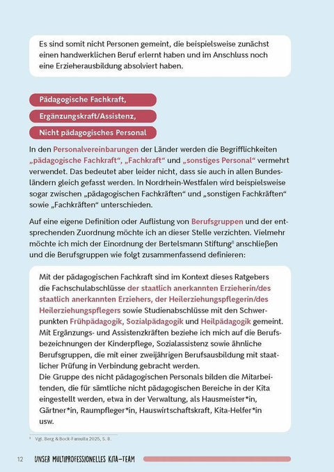 Unser multiprofessionelles Kita-Team