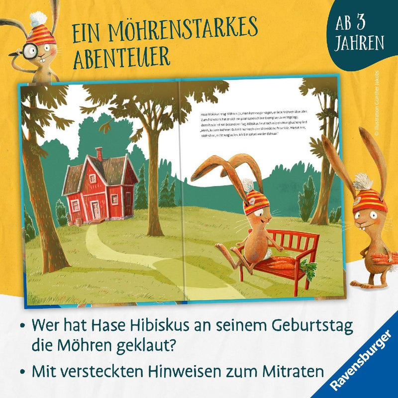 Hase Hibiskus und der Möhrenklau (Innenansicht)