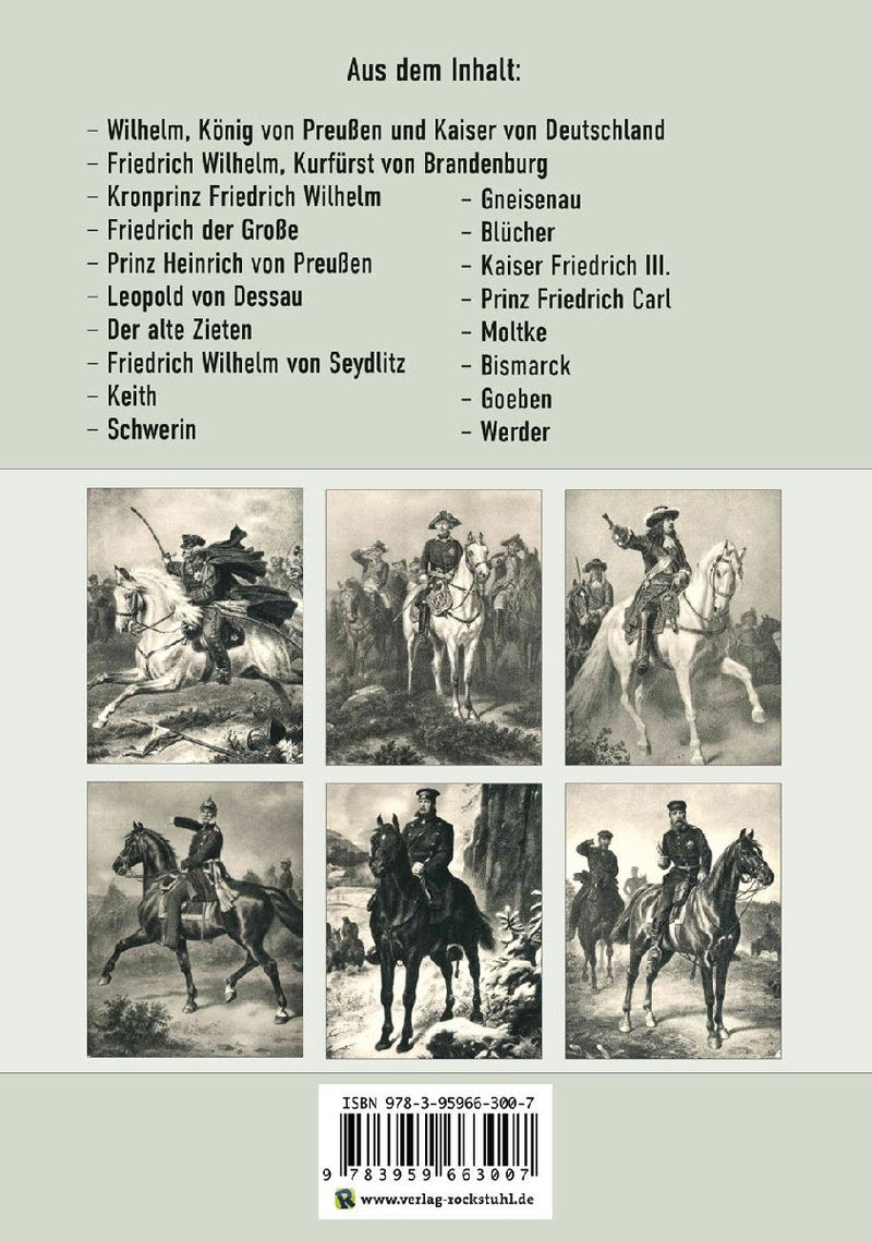 Preußische Generäle (Rückseite)