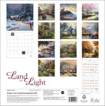 Thomas Kinkade: Land of Light Broschurkalender 2027
