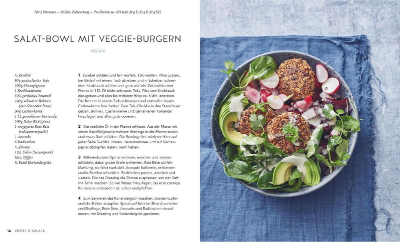 Diabetes-Rezepte vegetarisch (Innenansicht)