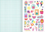 I Love Summer - Sticker-Liebe (Innenansicht)