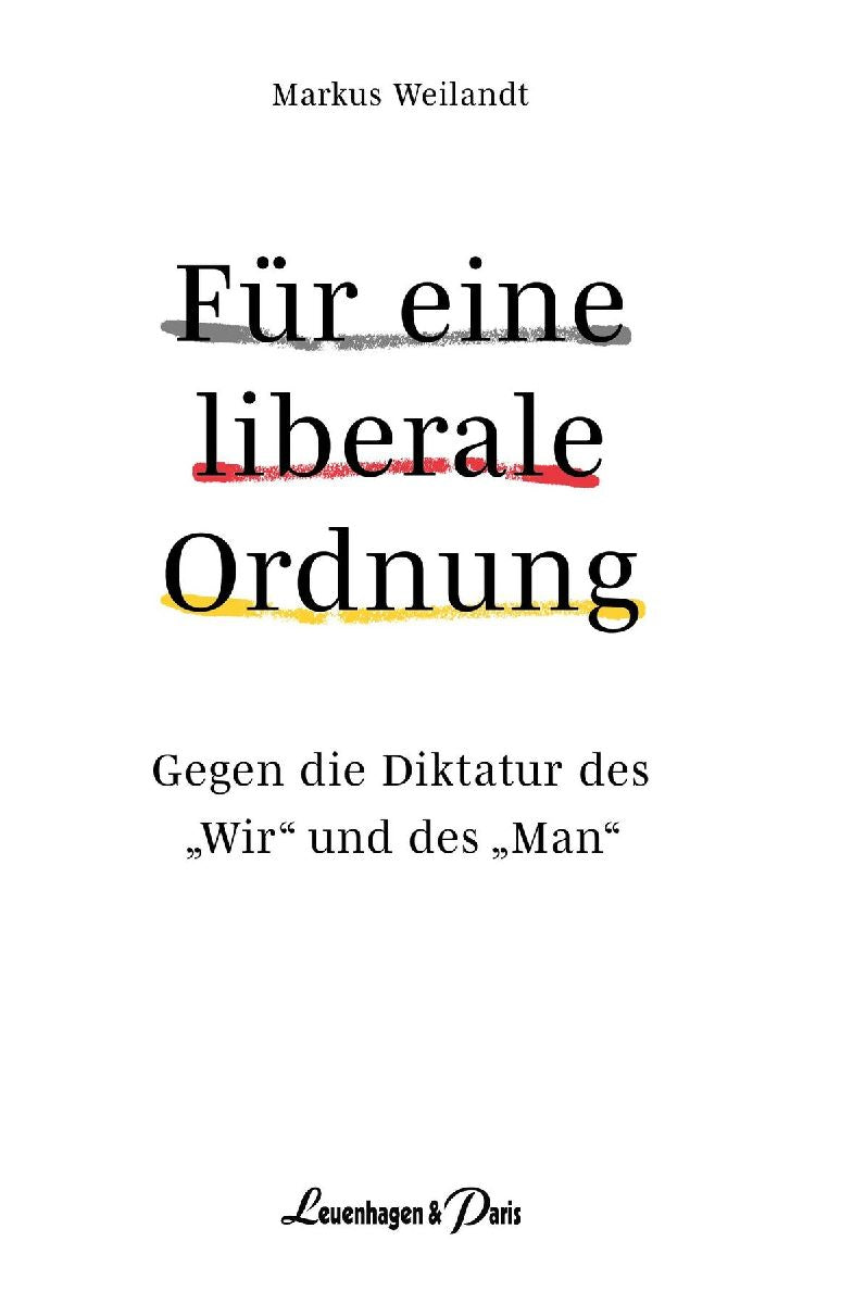 Für eine liberale Ordnung