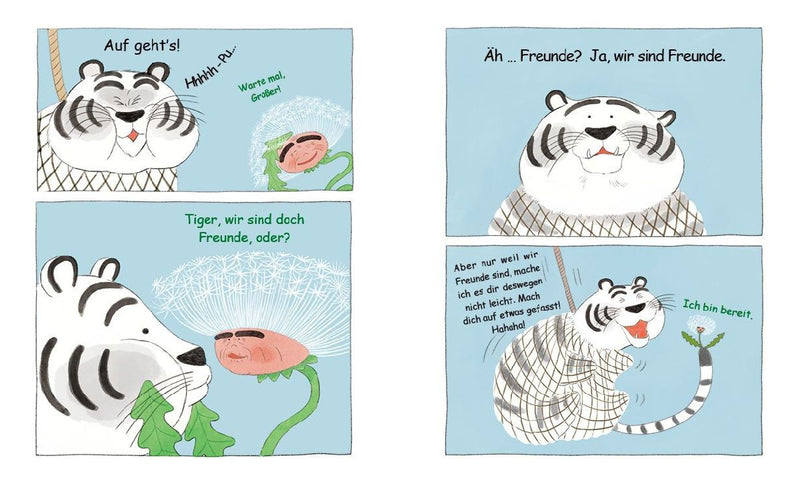 Der Tiger und sein Löwenzahn (Innenansicht)