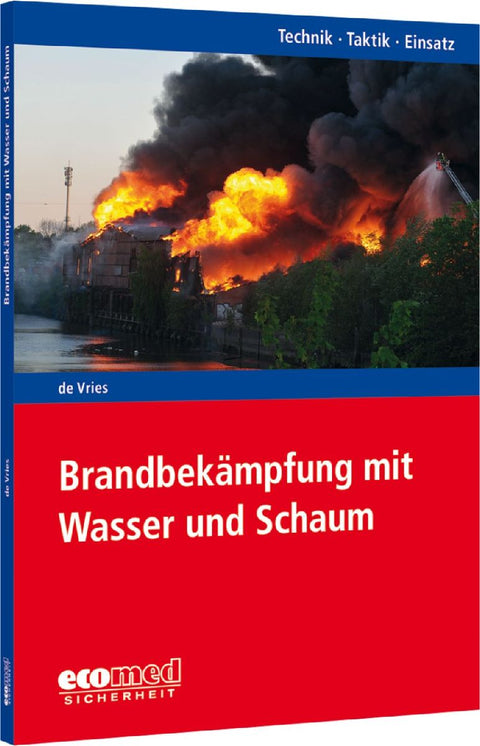 Brandbekämpfung mit Wasser und Schaum