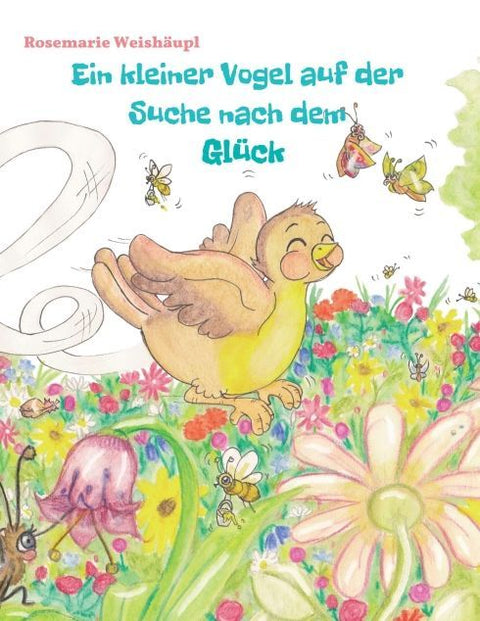 Ein kleiner Vogel auf der Suche nach dem Glück