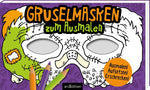 Gruselmasken zum Ausmalen