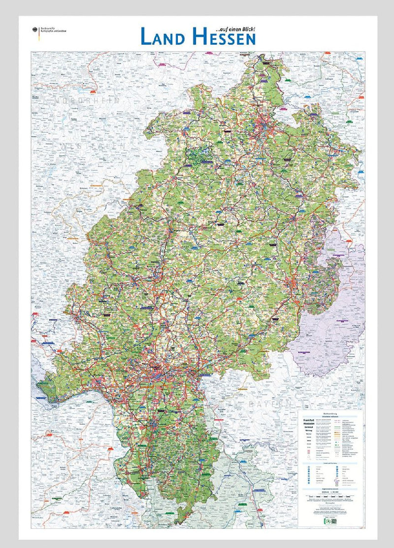 Land Hessen auf einen Blick!