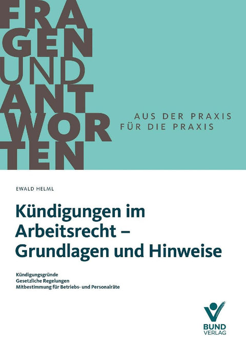 Kündigungen im Arbeitsrecht - Grundlagen und Hinweise
