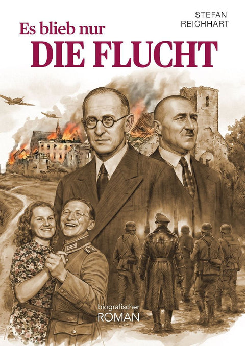 Es blieb nur die Flucht