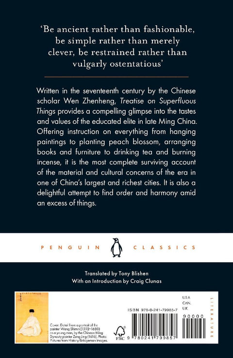 Treatise on Superfluous Things