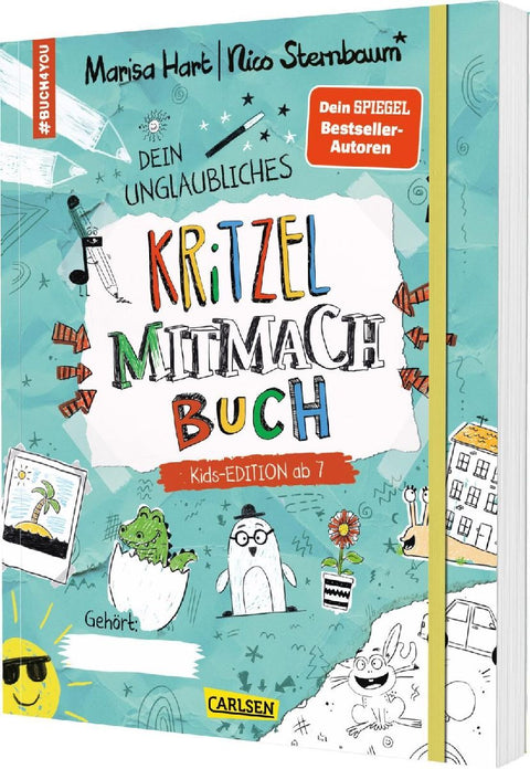 #buch4you: Dein unglaubliches Kritzel-Mitmach-Buch