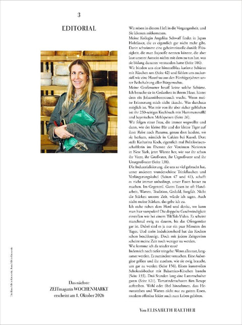 ZEITmagazin Wochenmarkt 10/26