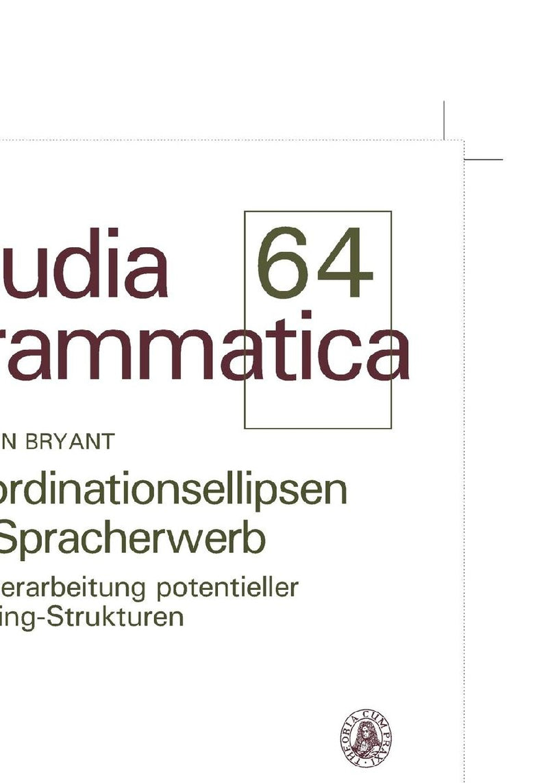 Koordinationsellipsen im Spracherwerb