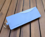 EMILY Mesh Federmäppchen (Blue Grey) Flat Pen Case | by KING JIM