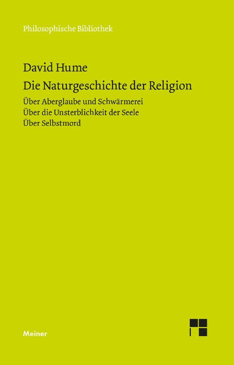 Die Naturgeschichte der Religion