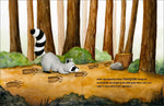 Krümel Waschbär