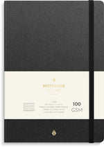 Burde Notizbuch Deluxe A5 schwarz