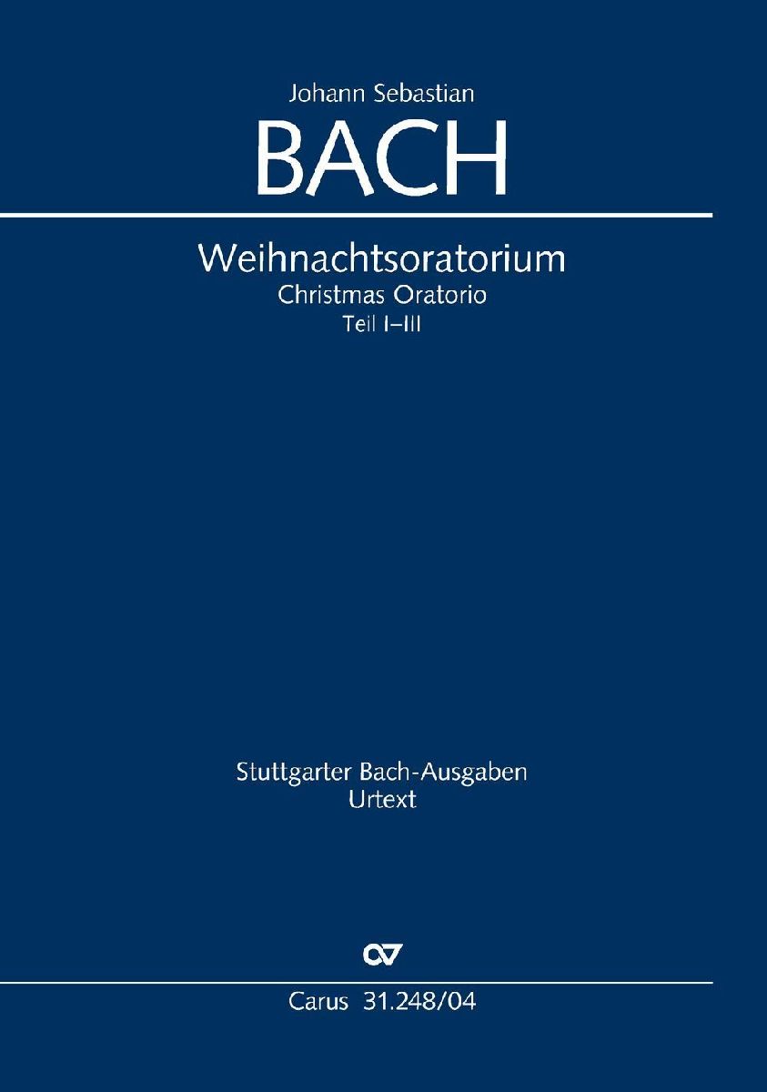 Weihnachtsoratorium (Klavierauszug deutsch)
