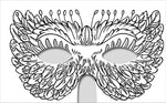 Diamantmasken - Glitzerspaß