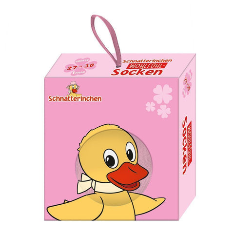 TRÖTSCH - Unser Sandmännchen Schnatterinchen Kindersocken Größe 27 bis 30