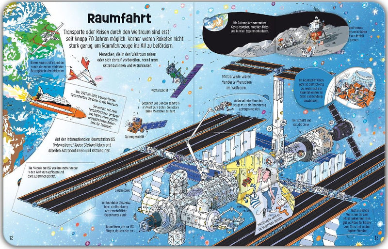 Ich weiß mehr! Abenteuer Weltraum (Innenansicht)