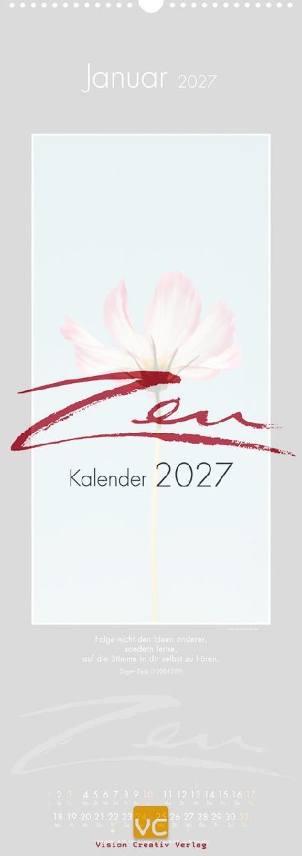 Zen-Kalender 2027