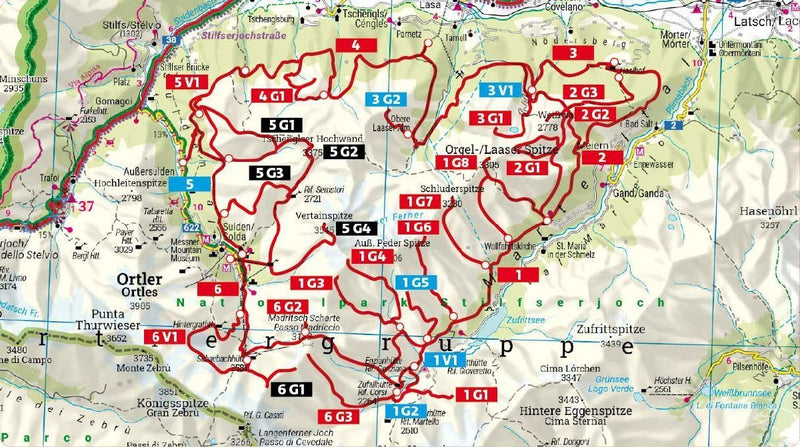 ROTHER Wanderführer Südtirol: Marmorrundweg (Innenansicht)