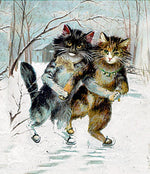 Wand-Adventskalender - Katzen im Advent (Innenansicht)