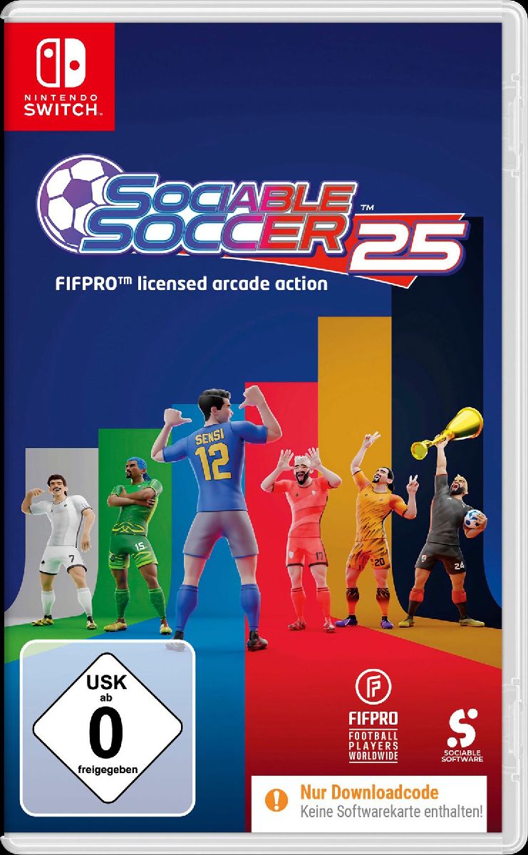 Sociable Soccer 25 (Nintendo Switch - Code in Box)