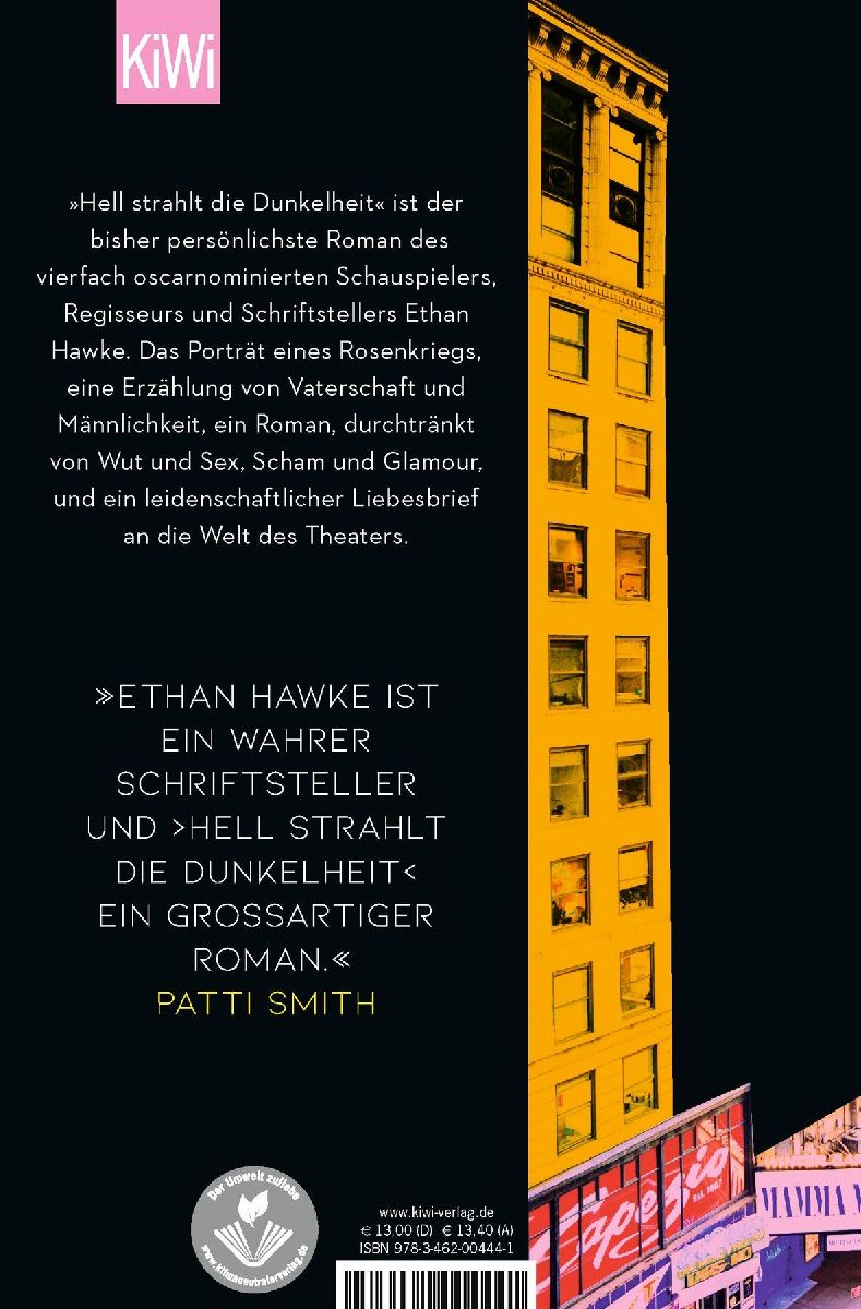 Hell strahlt die Dunkelheit (Rückseite)