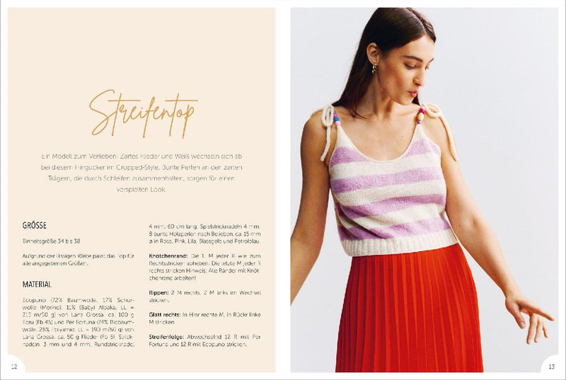 Süße Sommer-Tops stricken (Innenansicht)
