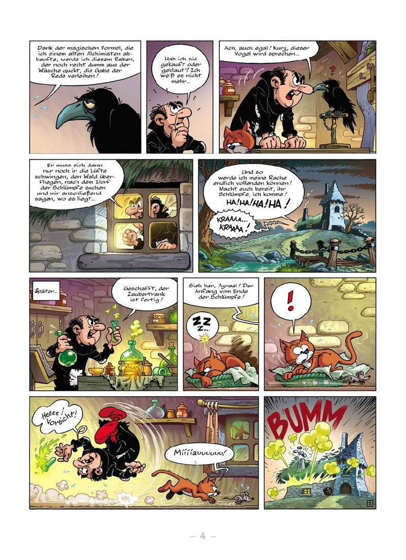 Die Schlümpfe und das verlorene Dorf. Band 3 (Innenansicht)