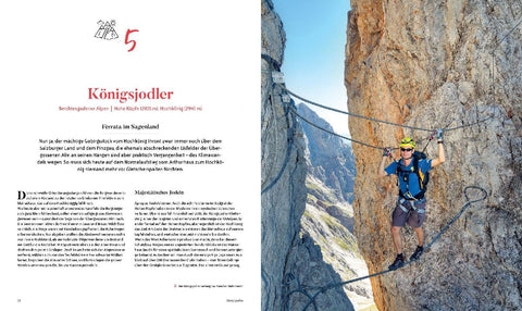 Die ultimativen Klettersteige in den Alpen