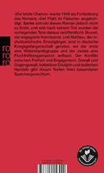 Die letzte Chance (Rückseite)