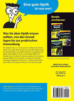 Optik für Dummies (Rückseite)