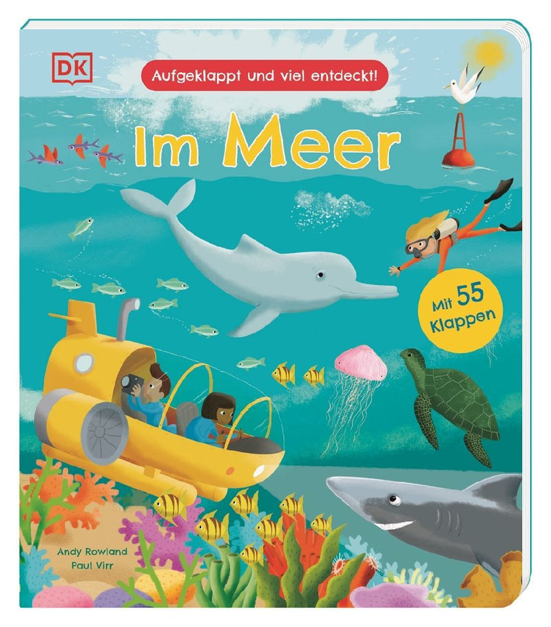 Aufgeklappt und viel entdeckt! Im Meer