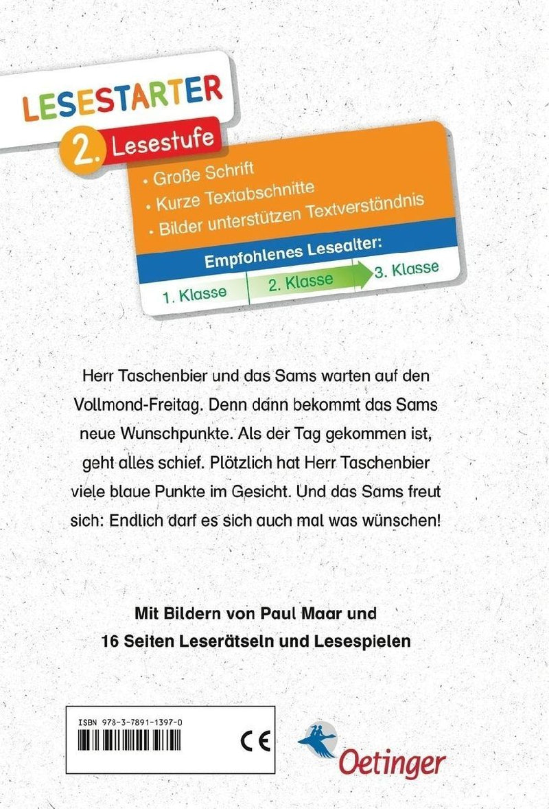 Das Sams darf sich was wünschen (Rückseite)