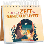Nimm dir Zeit für Gemütlichkeit