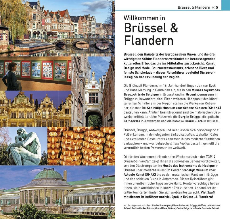 TOP10 Reiseführer Brüssel & Flandern (Innenansicht)