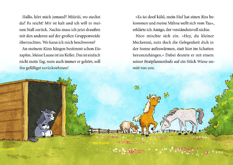 Ich bin Flocke - Alle Hufe voll zu tun! (Innenansicht)