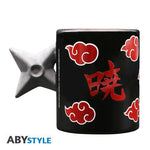 NARUTO SHIPPUDEN - Mug 3D handle - Shuriken Akatsuki